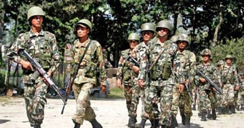 प्रतिनिधिसभा सदस्य निर्वाचनका लागि सेना परिचालन